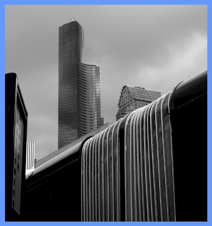 Buildings and Bus/Seattle